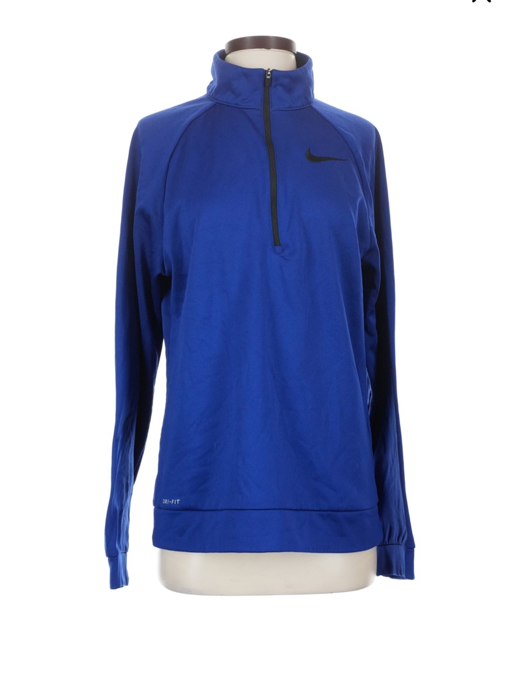 Nike Women’s Royal Blue Quarter-Zip Pullover